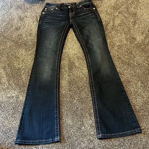 MissMe boot cut jeans. Great condition! stretchy, very comfortable.